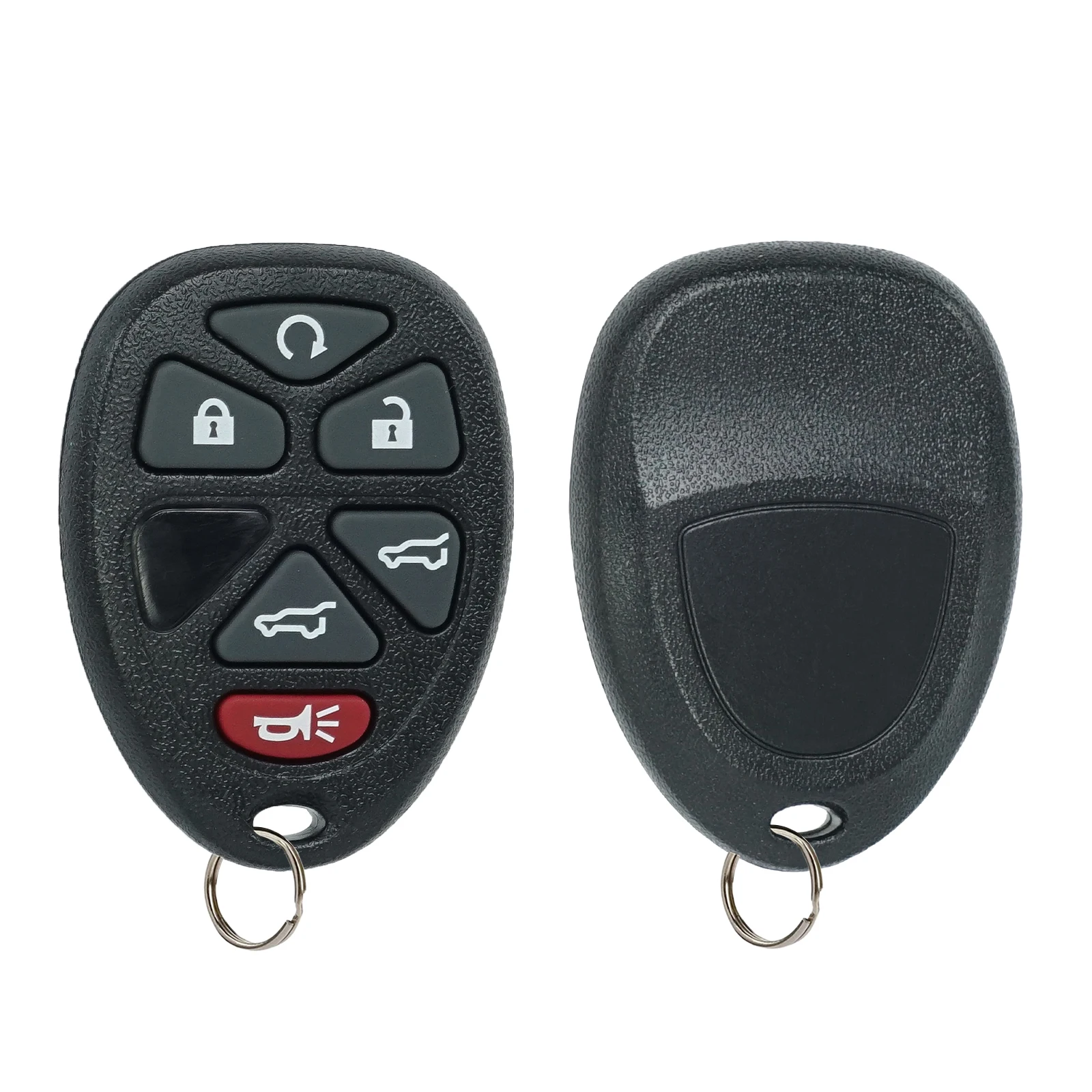 2PCS กุญแจรถ Fob สําหรับ 2007 2008 2009 2010 2012 2013 2014 GMC Yukon Chevrolet Suburban Tahoe Remote Key Fob 4 ปุ่ม OUC60270