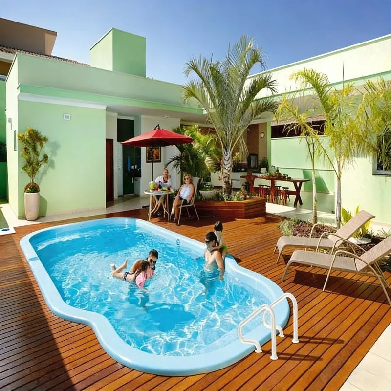 Square Modular Container Swimming Pool Regular Shape Easy Splicing Combination Multi Unit Connected Large Outdoor Swim Pool