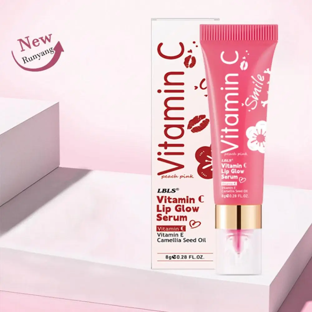 Sérum repulpant pour les lèvres, vitamine C, Essence, hydratant pour les lèvres, huile de fruits, plénitude transparente, gelée repulpante