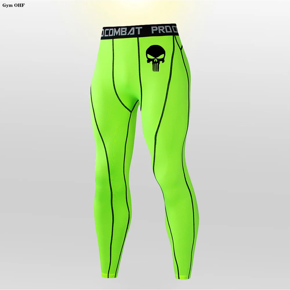 Quick Dry Fit Mens Compression Pants Sportswear Running Tights Men Legging Fitness Training Jogging Pants Sport Mens Pants 
