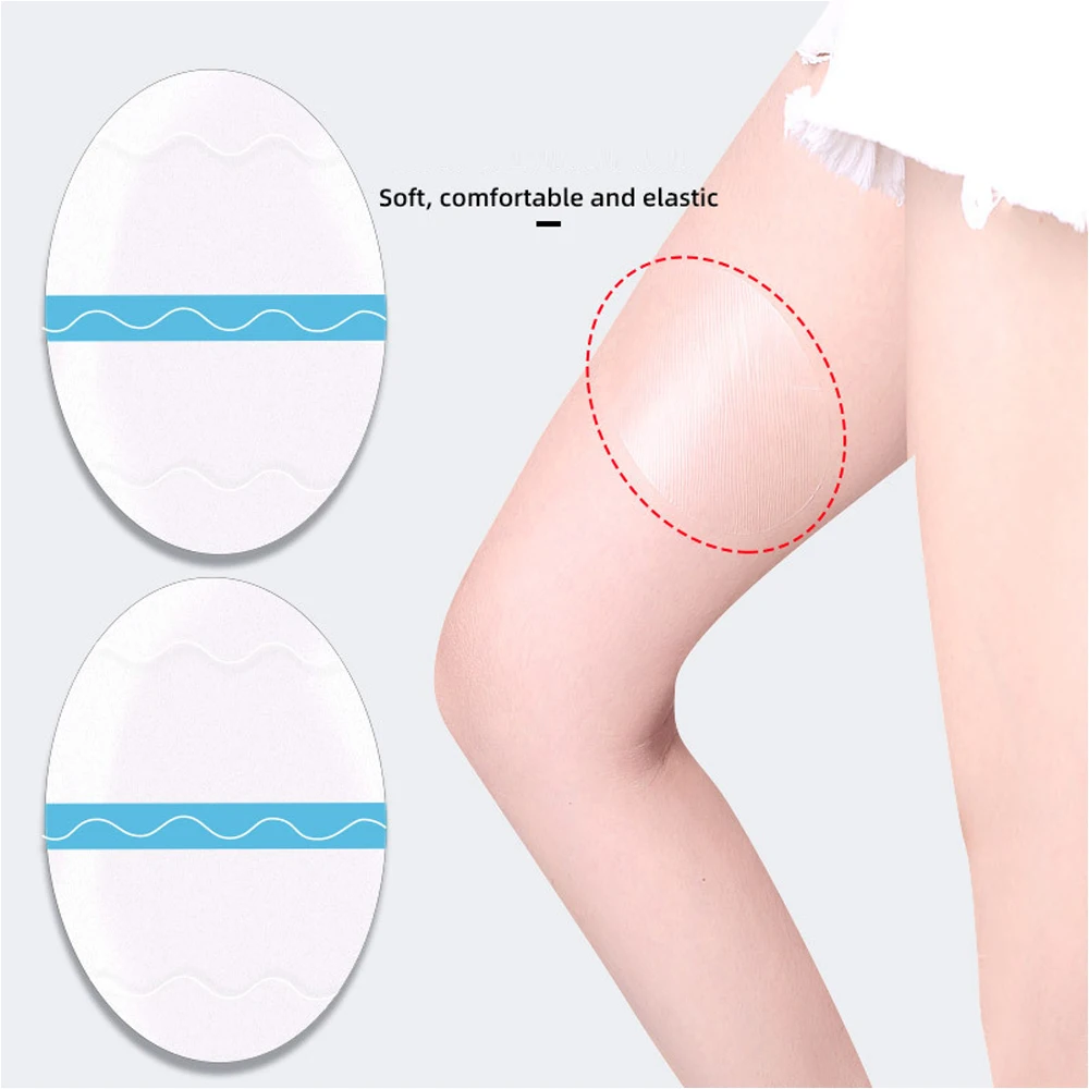 10Pcs/Set Thigh Inner Anti-Chafing Sticker Paste Anti-wear Patch Self-Adhesive Wear-Resistant Thigh Patch Disposable Ultra-Thin