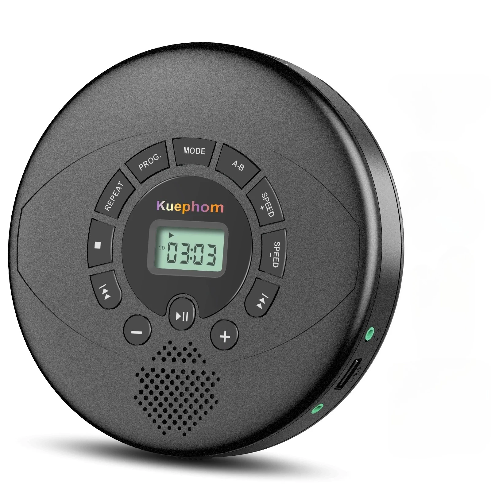 

Портативный CD-плеер с Bluetooth и MP3-репитером, поддерживает USB-накопители, музыкальный плеер для изучения английского языка, CD-плеер.