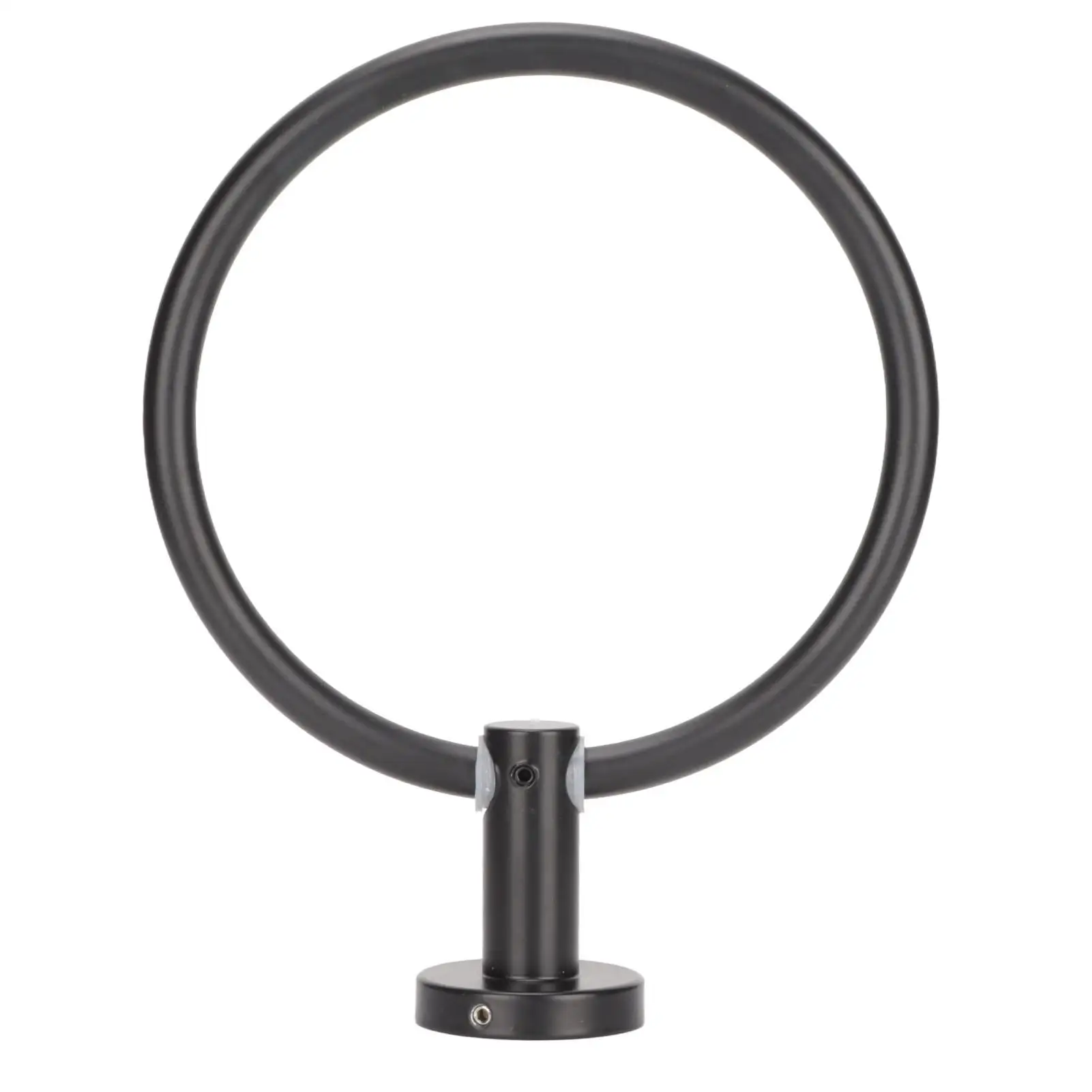 Round Aluminum Toalha Ring Holder, Banho Hardware para Varanda e Hotel Bar, Modern Space