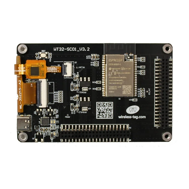 WT32-SC01 (16 MB) LCD-Modul 3,5 Zoll HMI-Display LCD-Touchscreen-Monitor ESP32-Entwicklungsboard Wifi BLE-Modul für AIOT