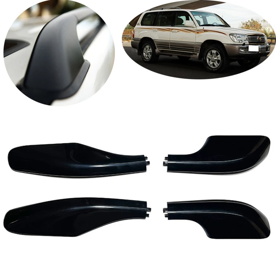 1Pc Roof Rack Bar Rail End Protection Cover Shell ReplacementFor Toyota Land Cruiser LC100 FZJ100 4700 4500 1998-2005 2006 2007