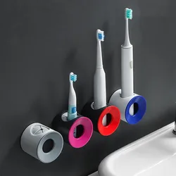 Electric Toothbrush Holder Wall-Mounted Toothbrush Rack Hooks Storage Bathroom Accessories Organizer Salle De Bain