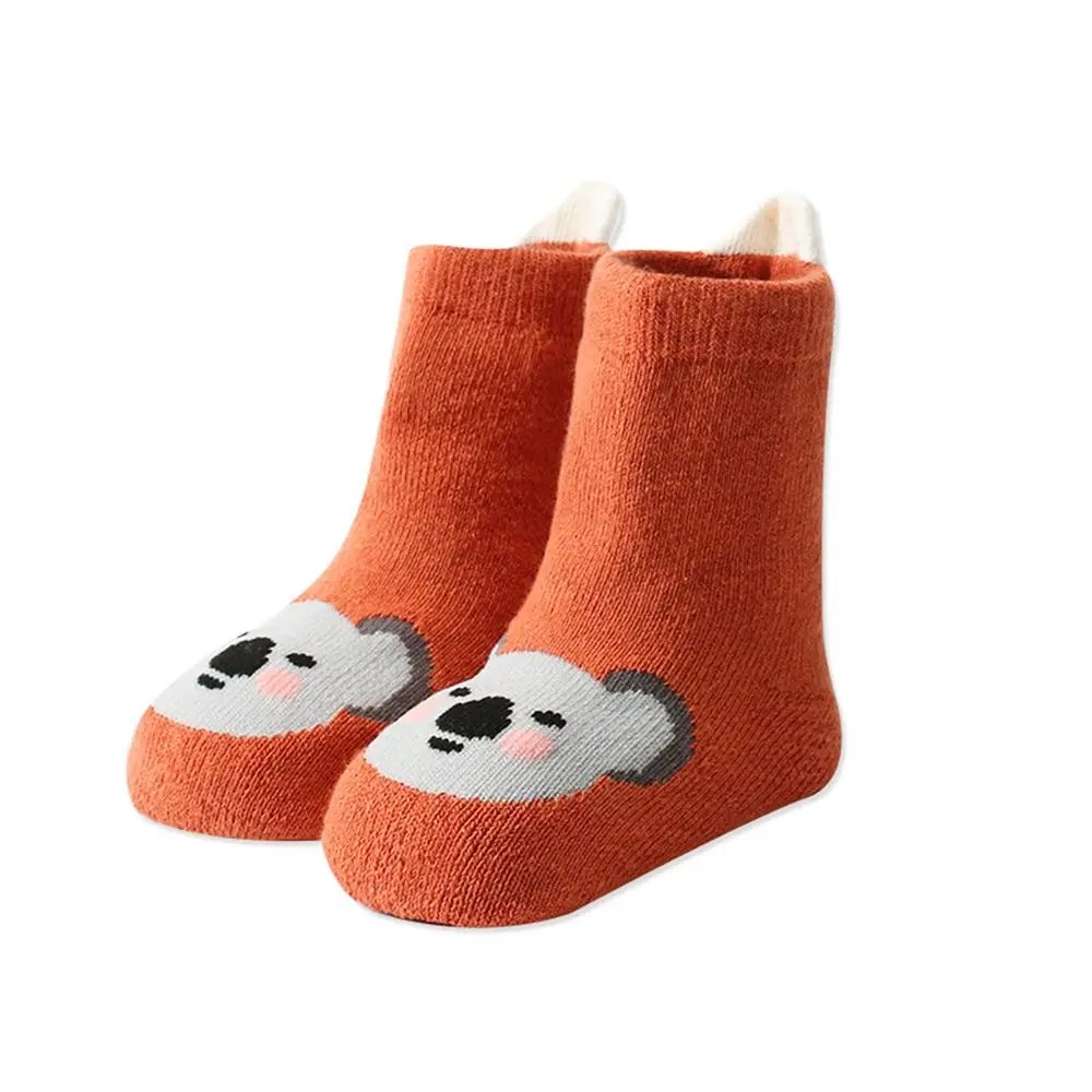 

Warmer Cartoon Non-Slip Combed Cotton Newborn Cotton Sock Socks Children's Floor Socks Autumn Winter Socks