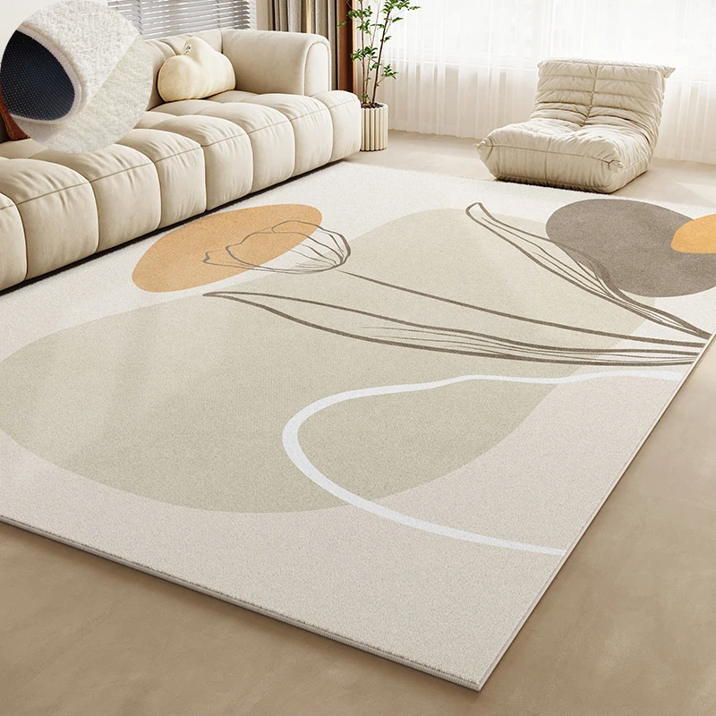 Nordic Living Room Decoration Rugs Large Area Balcony Non-slip Carpets Bedroom Decor Bedside Carpet Cloakroom Dressing Table Rug