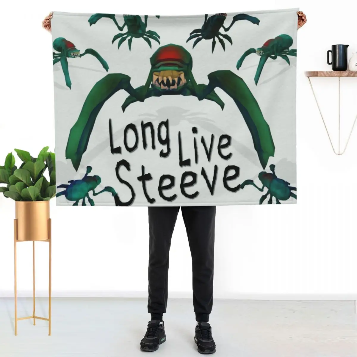 Long Live Steeve Throw Blanket Versatile Cozy Throw Blanket for All Occasions