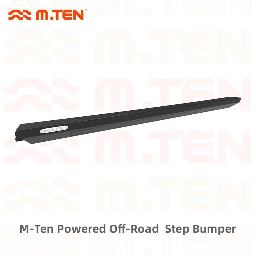 M-TEN Electric Running Boards Powered Off-Road Step Bumper Accessories For Jeep Wrangler JL 4 Door Steel Side Slider 1 Set