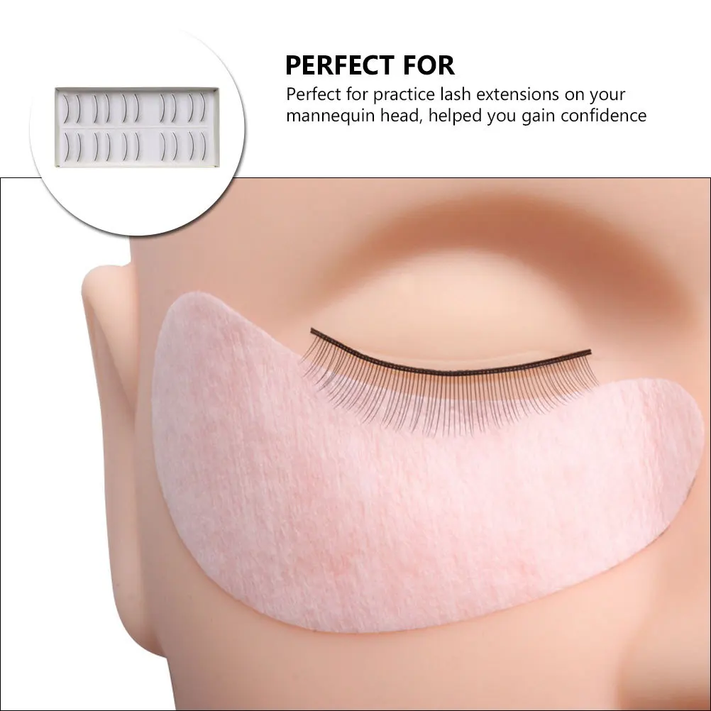 ملحقات تدريب الرموش الصناعية تقليد الطول الطبيعي على شكل تجعيد الرموش لمستلزمات المكياج لتطبيق الرموش #3