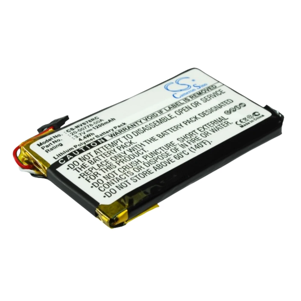 Li-Polymer Remote Control Battery for Nevo,3.7v,1200mAh,SL,20-00778-00A