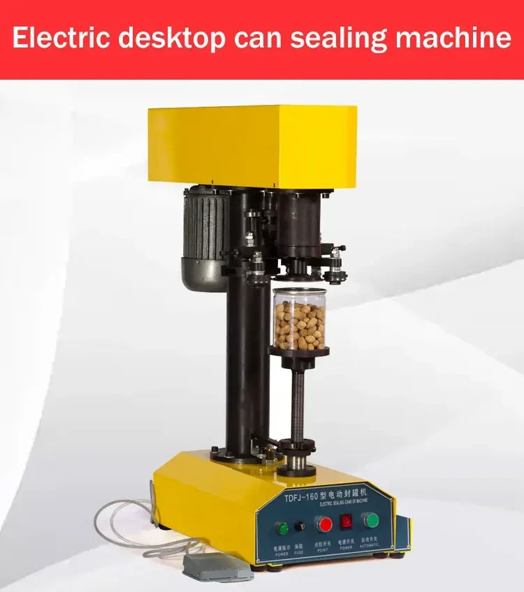 Tin Can Sealer Semi-auto Can Sealer Closer Sealing Machine