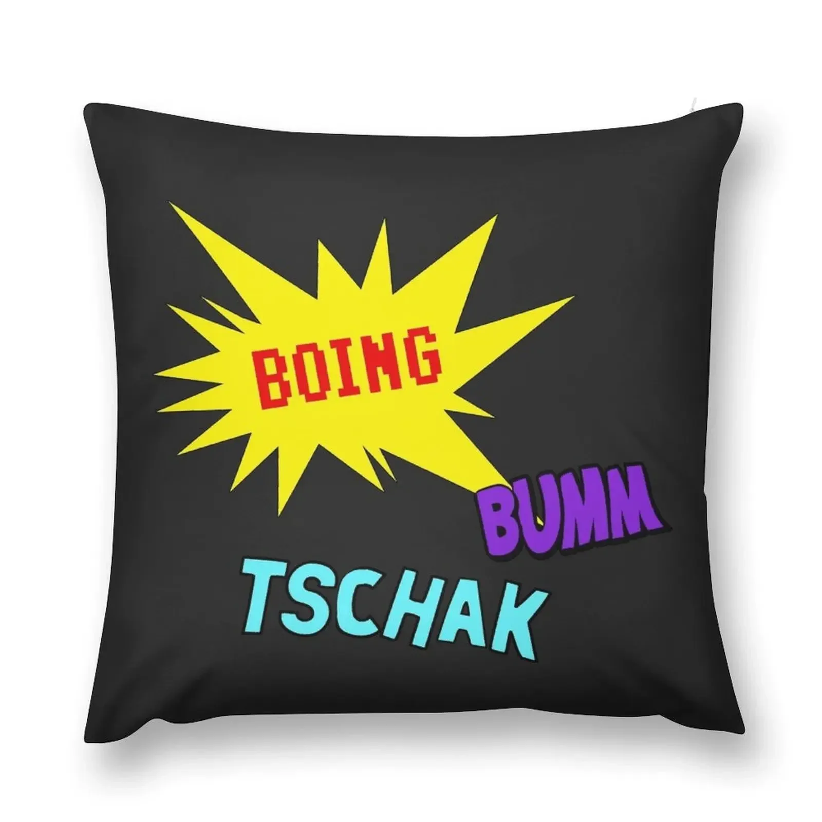 

Boing Buum Tschak! Throw Pillow Cushions For Children Cushion Child Christmas Pillow Pillow Case