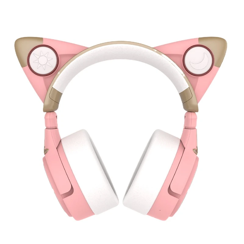 Ears Headphone Head-Mounted Noise Reduction Bluetooth Wireless with Ear Microphone Cardcaptor Sakura Headphones