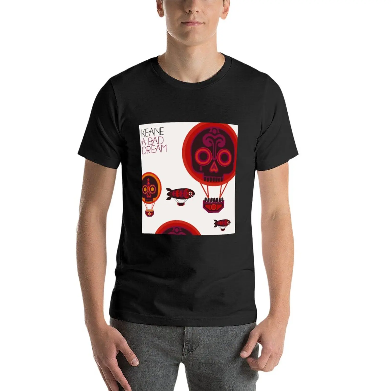 New A bad dream T-Shirt Tee shirt cute clothes korean fashion Short sleeve mens champion t shirts