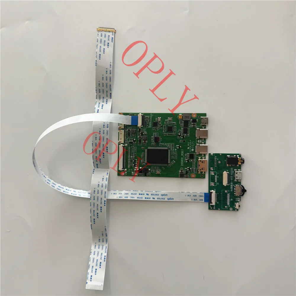 

Controllor board 2 TYPE C Mini HDMI-compatible for NV133WUM NV133WUM-N66 13.3“ 1920x1200 EDP LED panel screen kit DIY