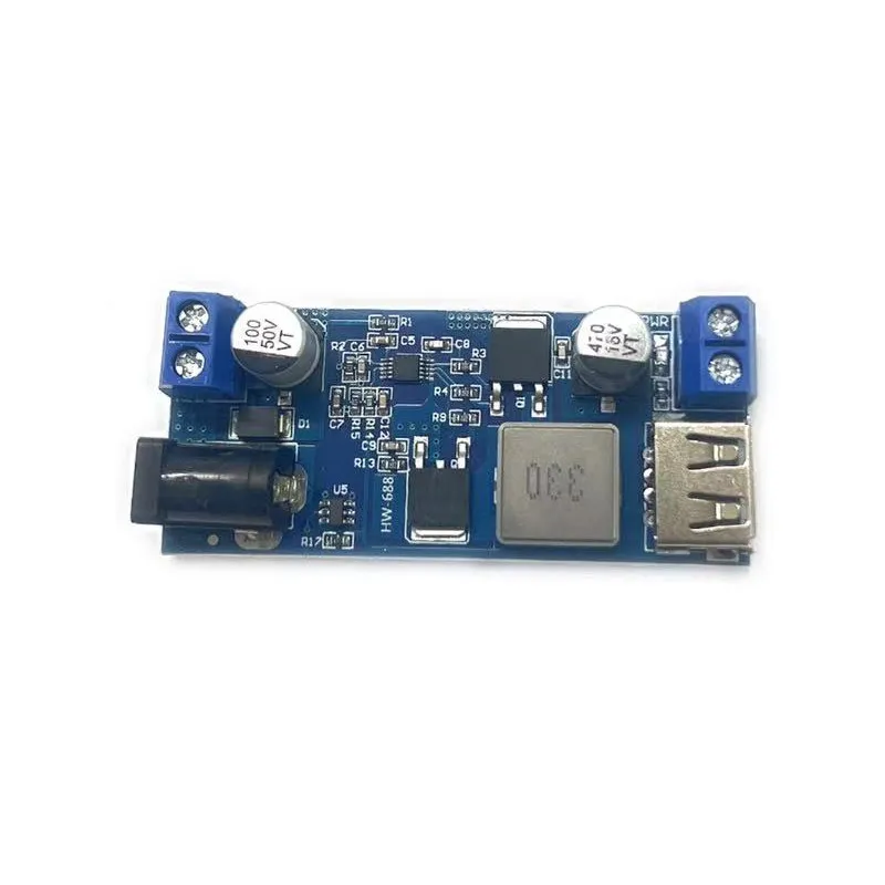24v12v to 5v step-down module usb mobile phone charging, car recorder power module, high power 5A