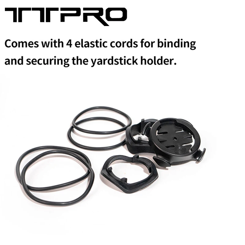 

TTPRO Bike Computer Bracket Plastic Road Bike Speedometer Bracket MTB Bike Stopwatch Mount Suitable for Garmin Stem or Handlebar