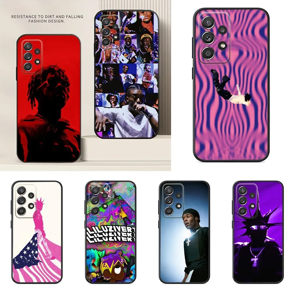 L-Lil uzi vert Phone Case For Samsung S24,S23,S22,S21,S20,S10,S10E,S9 Ultra Plus FE Note 20 Ultra 10 9 Plus Case