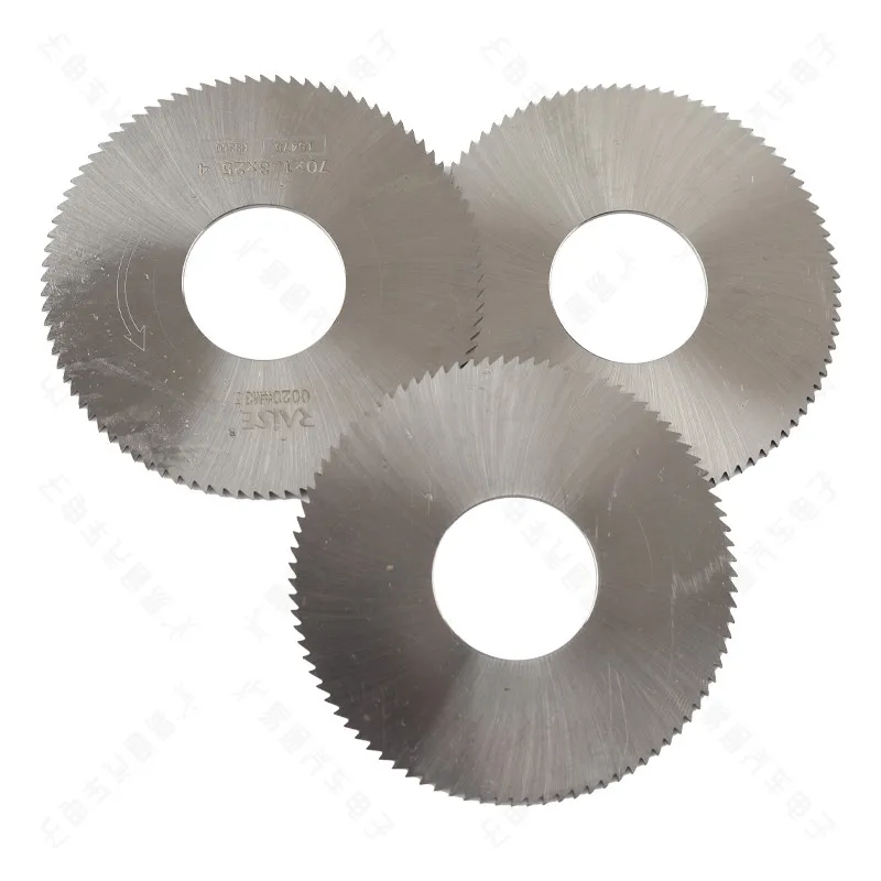 Raise high speed steel flat tooth saw blade 0020 M35 70 * 1.3 * 25.4 100 cdef key machine cutter