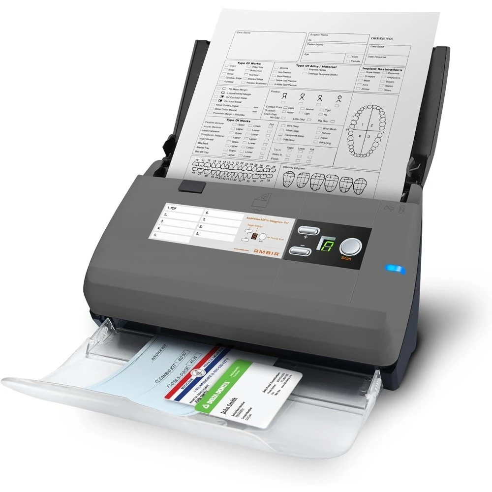 

US Shipping High Speed 20ppm ADF Document Scanner for Windows and Mac Computers