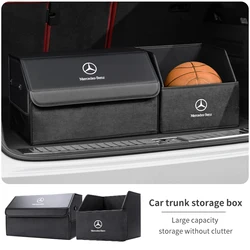 Car Trunk Storage Box Collapsible Travel Organizer Bag For Mercedes Benz AMG W205 W203 W204 W211 W212 W213 W201 W210 W124 W126 W