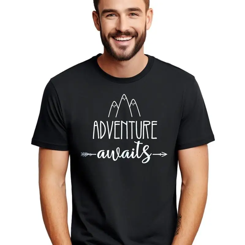 Adventure Awaits Funny T shirt for Adventurers Unleash your wanderlust with th