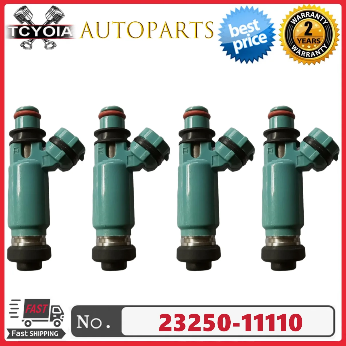 

4pcs 195500-3920 16611-AA521 Fuel Injector For Subaru Impreza WRX Sedan 4-Door 2.0L H4 2002~2005 1955003920