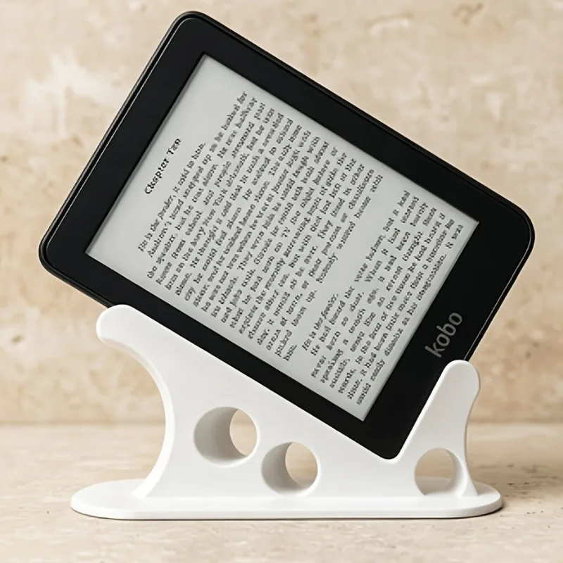 Minimalist Hollow E-Reader Stand, Desktop Hands-Free Reading Base, Stable Support for E-Ink Readers And Tablets,for Bed And Desk
