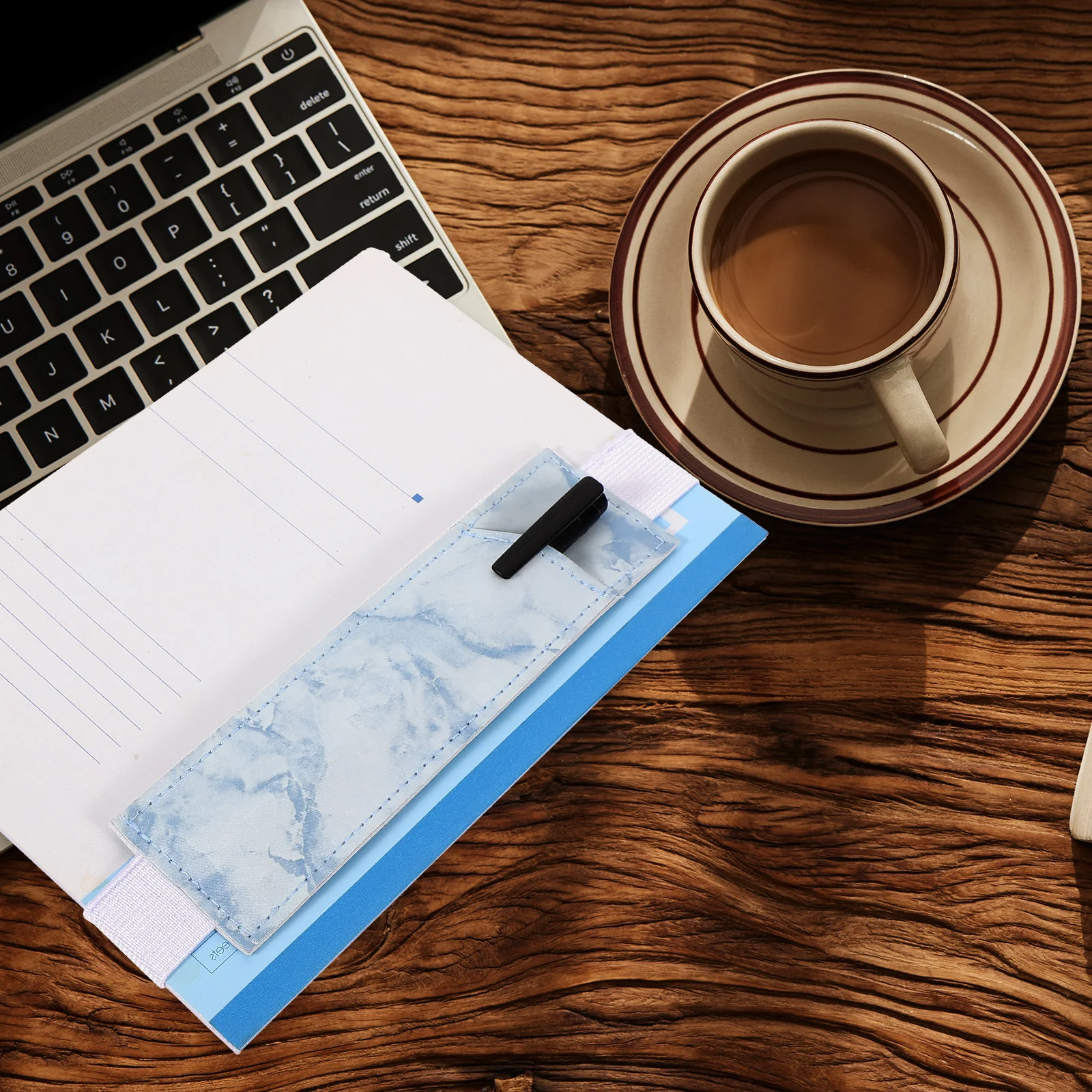 

3 Pcs Signature Pen Bag Pouch Sleeve Notebook Pencil Holder for Journal Elastic Band