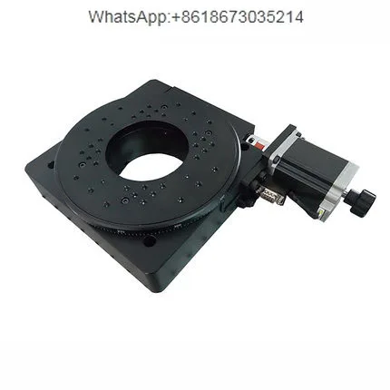 Electric rotary table, worm gear rotary table Indexing plate Multi-station turntable 360 degree turntable