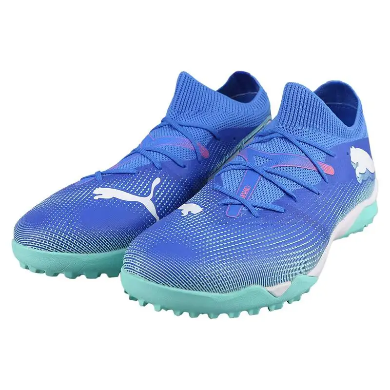 

Новые футбольные бутсы PUMA Sock Fit TT для мужчин 2026 года, модель 107937-01, с дышащим трикотажным верхом, для игры на газоне
