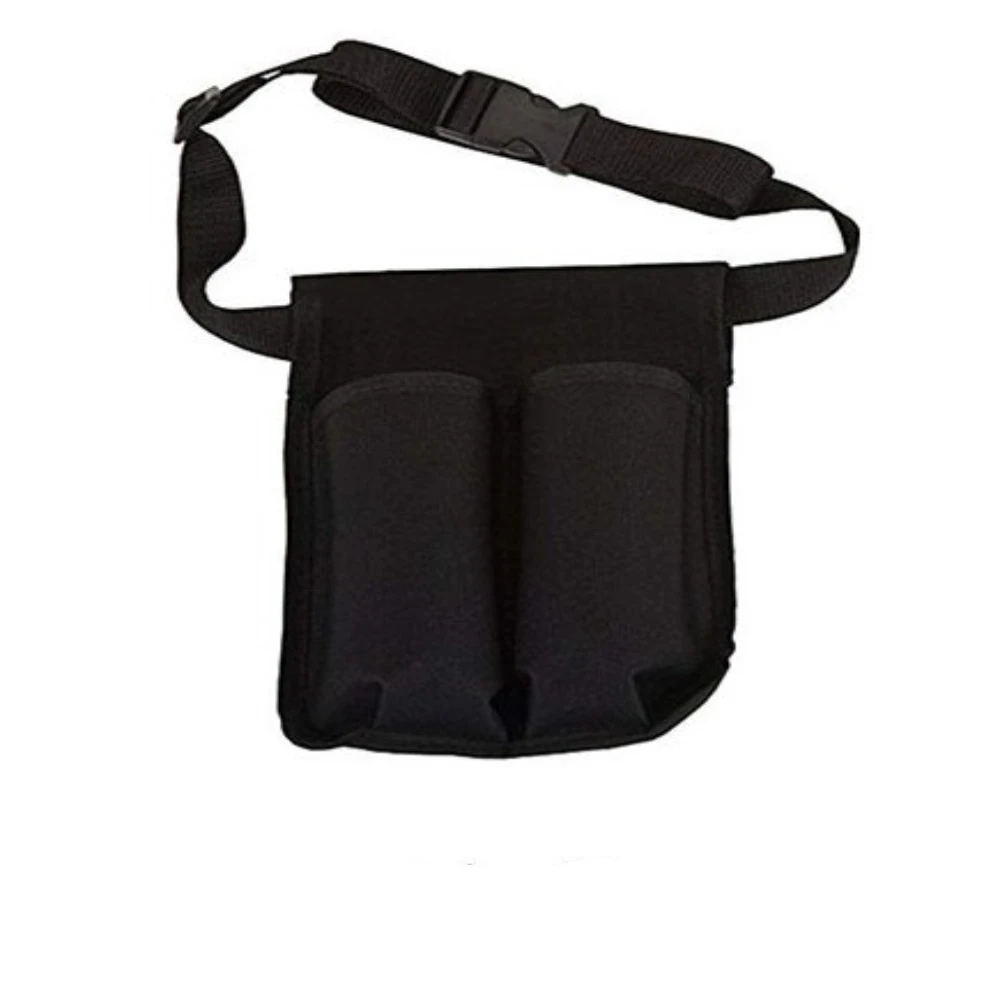 Bolsas ajustables para botellas de masaje, aceite de masaje, soporte individual/doble, bolsas de almacenamiento para cinturón, bolsas de cintura de masaje de tela Oxford duraderas