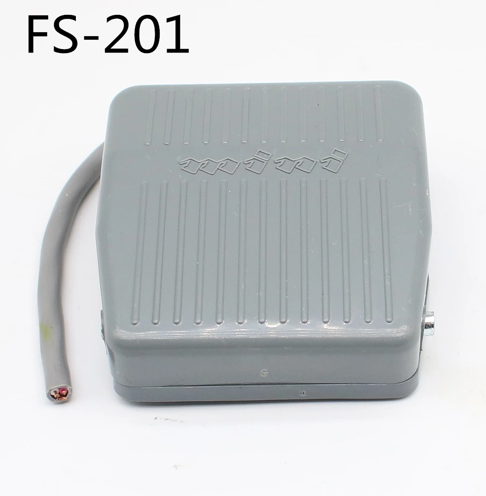 

FS-201 VFS-201 Foot Switch Series Foot Switch Pedal Foot Control Switch 250V 10A