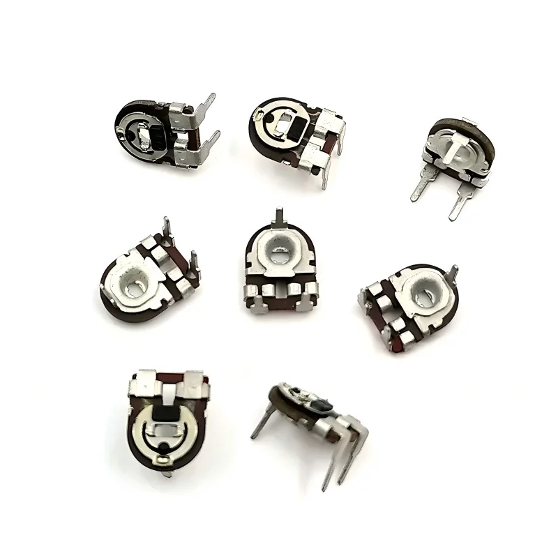 10pcs/lot Adjustable resistor switch fine-tuning potentiometer SR085  100R 200R 500R 1K 2K 5K 10K 50K 100K 1M