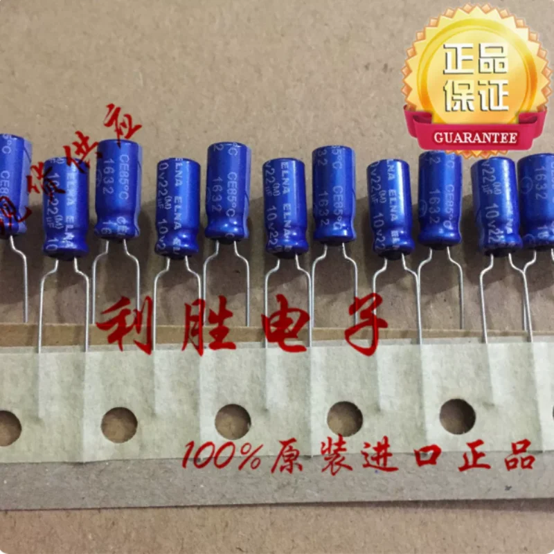 10PCS-100PCS 22UF 10V Japan Ina ELNA Electrolytic Capacitor 10V22UF 5 * 11 RE3 Blue Robe Audio System