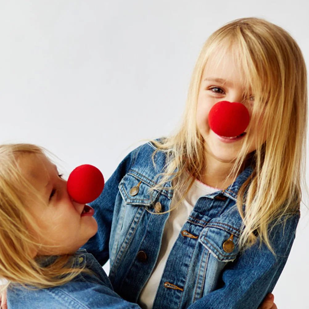 

100 шт., губка клоуна, легкий, безопасный, износостойкий аксессуар для костюма для вечеринки, маскарада, Хэллоуина, цирка