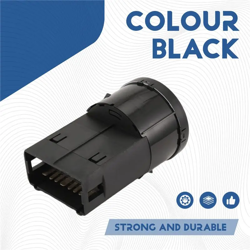 3BD941531A 3BD 941 531 Fog Light Knob Switch For VW Jetta Golf Bora MK4 Passat B5 Beetle T5 Polo 9N Sharan Lupo 1995-2005 - view 5
