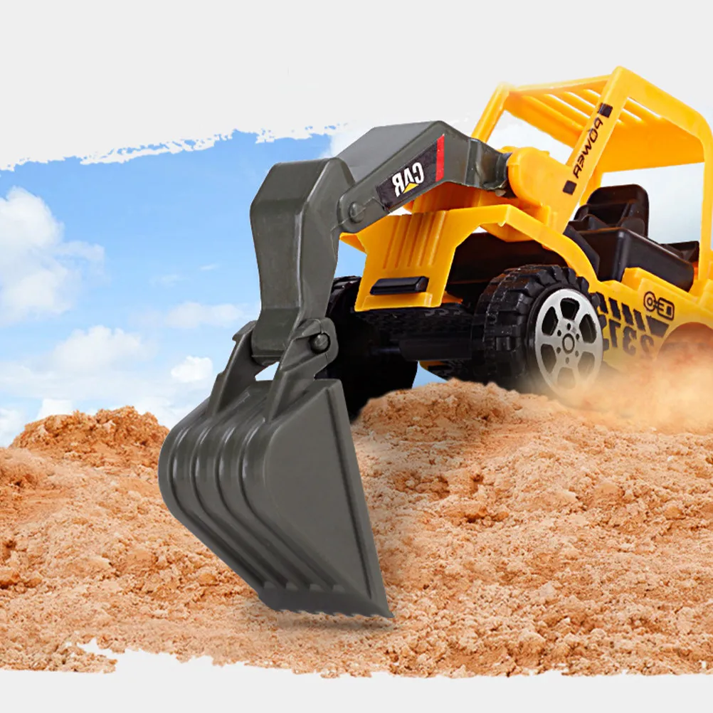

6Pcs Excavator Engineering Truck Inertia Drive Push Back Car Kids Vehicle Funny Party Favor Educational Gift for Toddlers Boys
