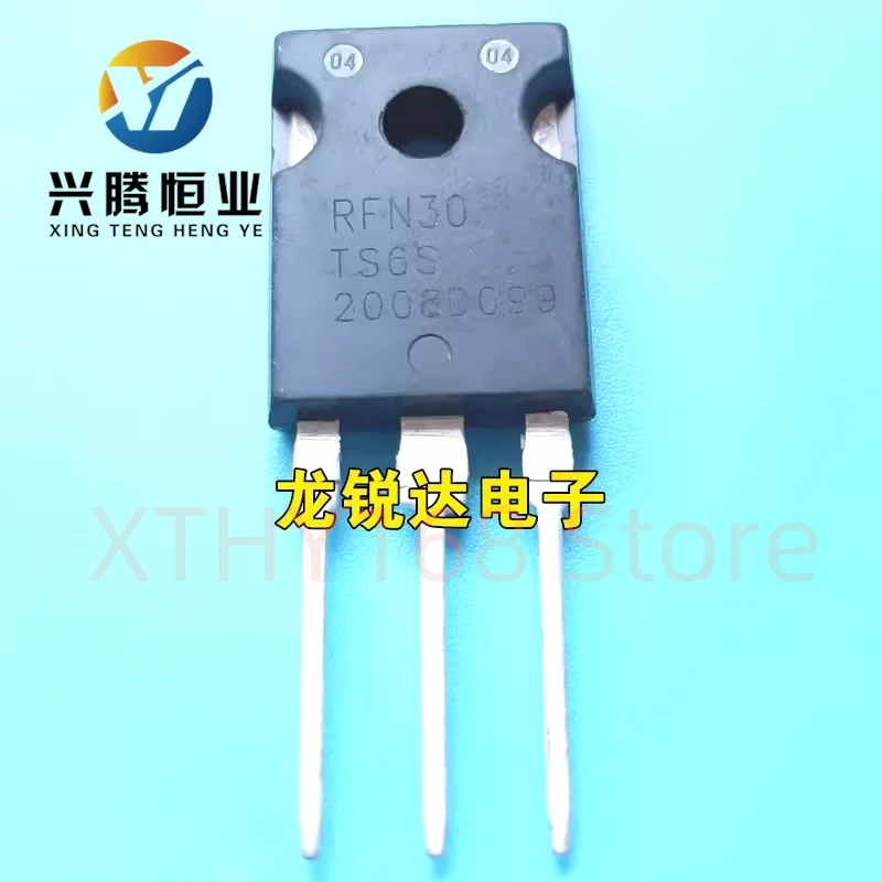 

5Pcs RFN30TS6S 30TS6S TO-247 30A 600V Fast recovery diode