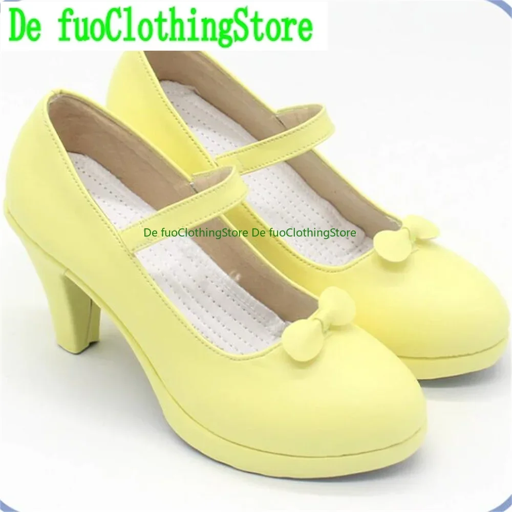 KAngel NEEDY GIRL OVERDOSE Cosplay Shoes Boots Game Anime Party Halloween Christmas DefuoClothing Shoes Store