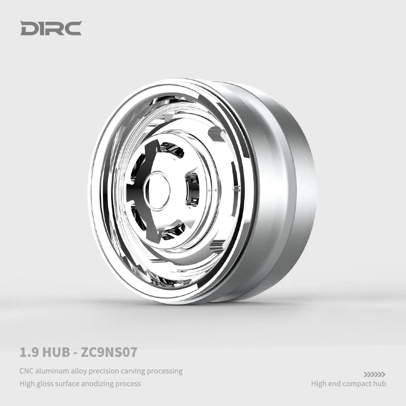 

2PCS 1.9'' Metal Plated Wheels Hub for 1/10 RC Crawler Car Traxxas TRX4 Defender TRX6 AXIAL SCX10 II 90046 RC4WD D90 Diy Parts