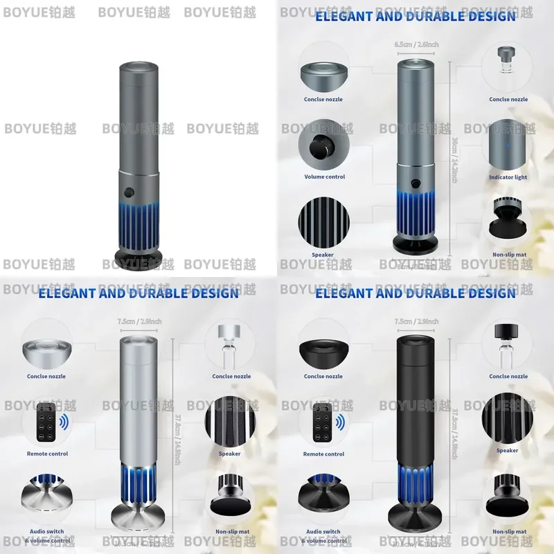 Portable Silent Aroma Diffuser 360 Degree Atomizer for Hotel Home Essential Oil Air Humidifier Wholesale