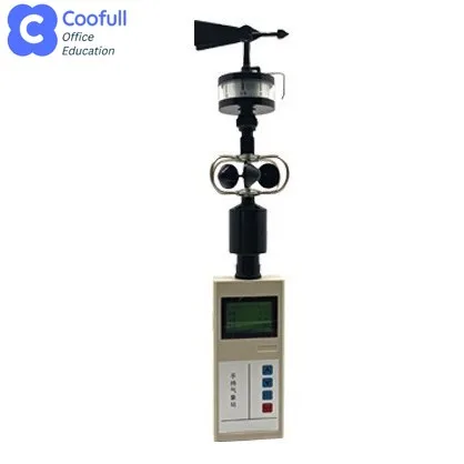 COOFULL Five-parameter Outdoor Wireless Weather Station Portable Multi-parameter Mobile Handheld Miniature Weather Instrument