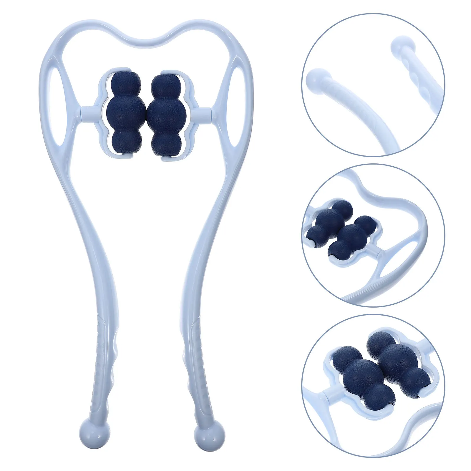 

Neck Massager Roller Handheld Cervical Vertebra Trigger Point Relief Tool For Home Office Travel Manual Massaging Device