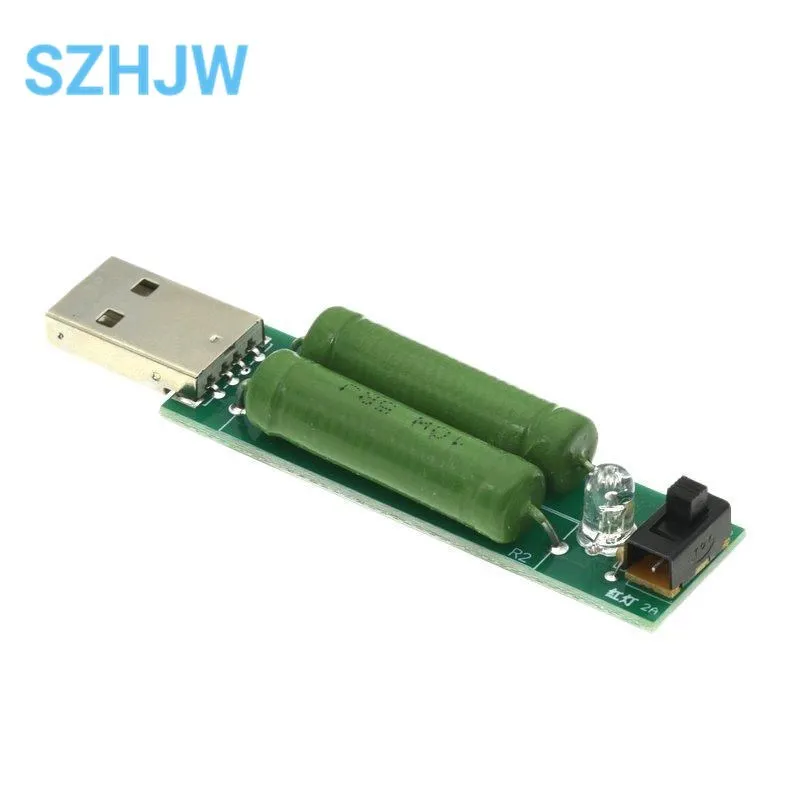 USB Charge Current Detection load Testing Instrument 2A/1A Discharge Aging Resistance USB Power Adapter