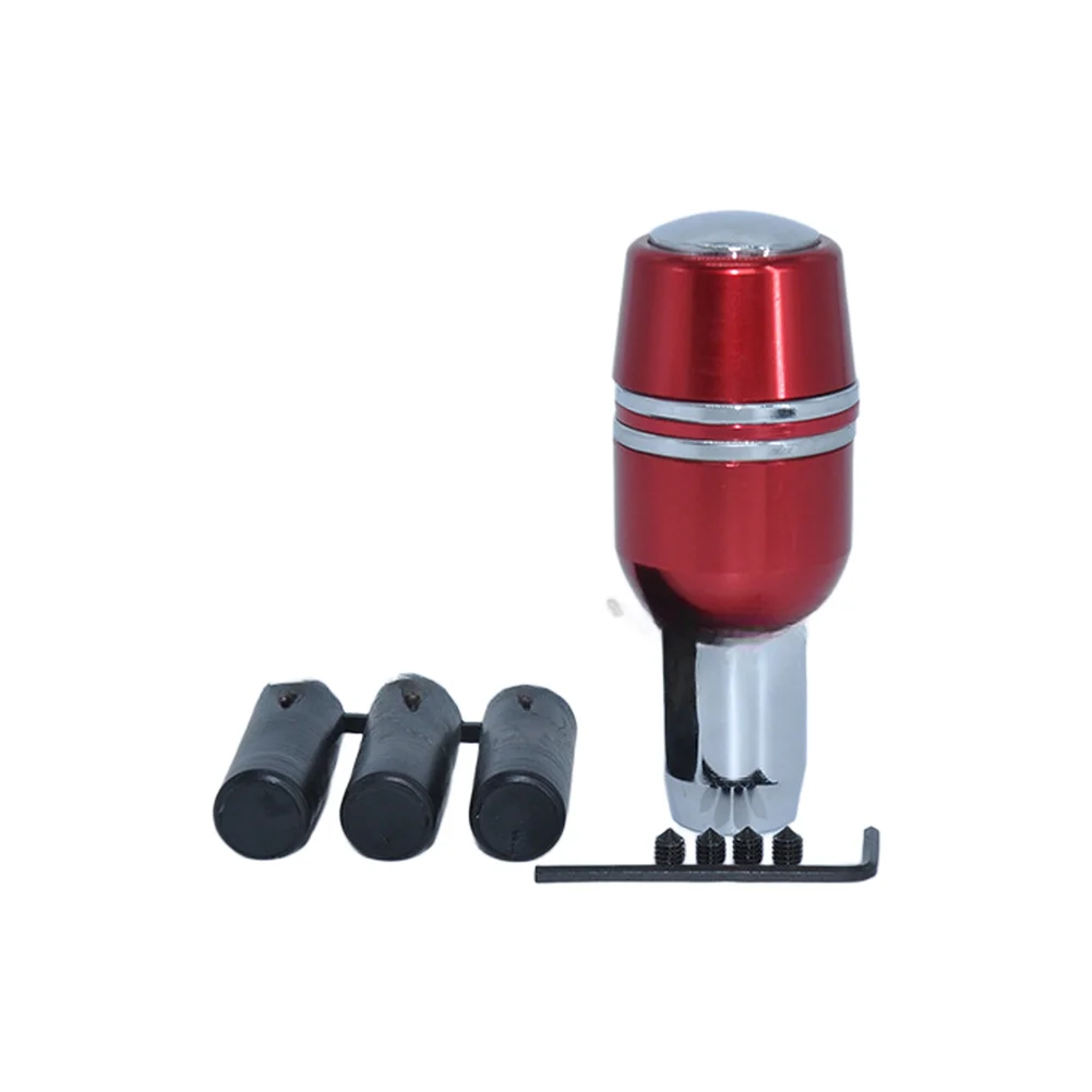 Automotive Push Button Shift Knob for Automatic Transmissions Aluminum Alloy Frame Build and Minimalist Design