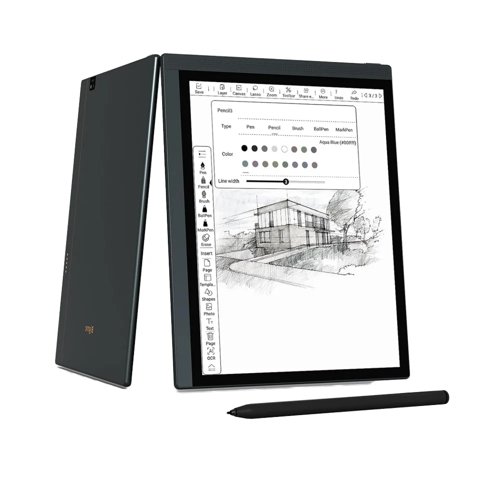 

Bigme 10.3" Color Eink Tablet 8GB RAM+256GB ROM Touchscreen Display 5MP Camera Digital Stylus Ebook Readers