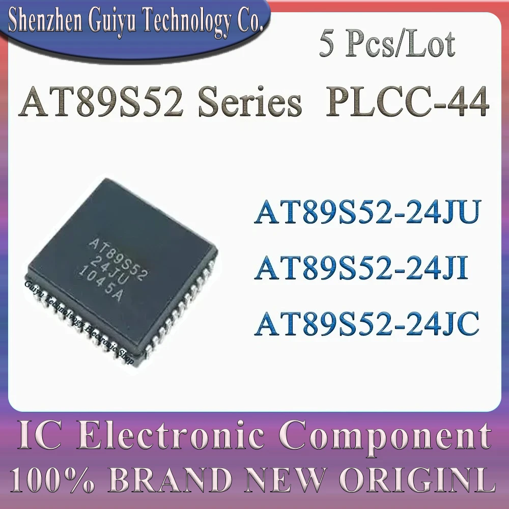 5Pcs/Lot AT89S52-24…